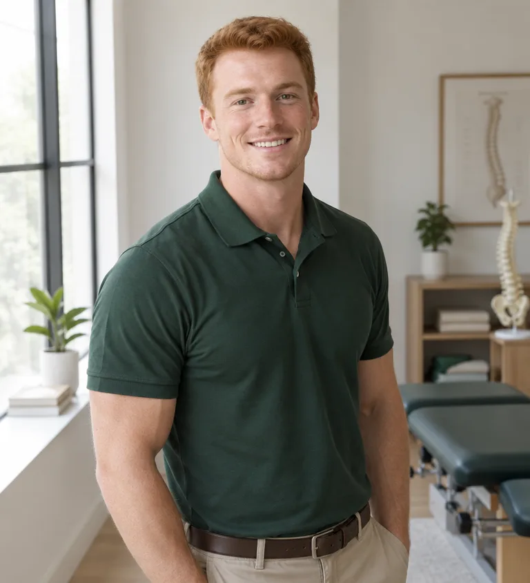 Dr Callum Boyd, sports and rehab chiropractor at Kinnear Chiropractic