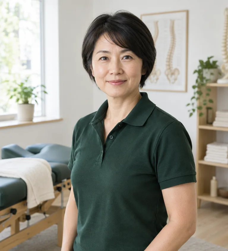 Dr Hana Sato, chiropractor for older adults at Kinnear Chiropractic
