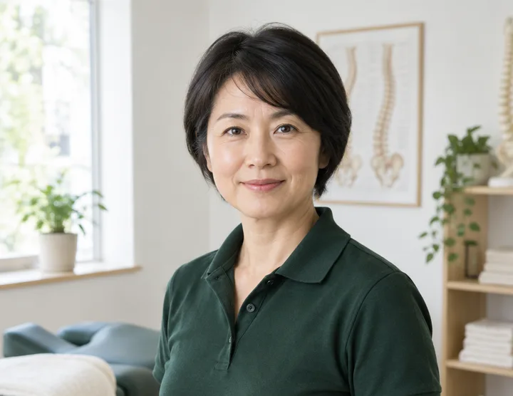 Dr Hana Sato, chiropractor for older adults at Kinnear Chiropractic